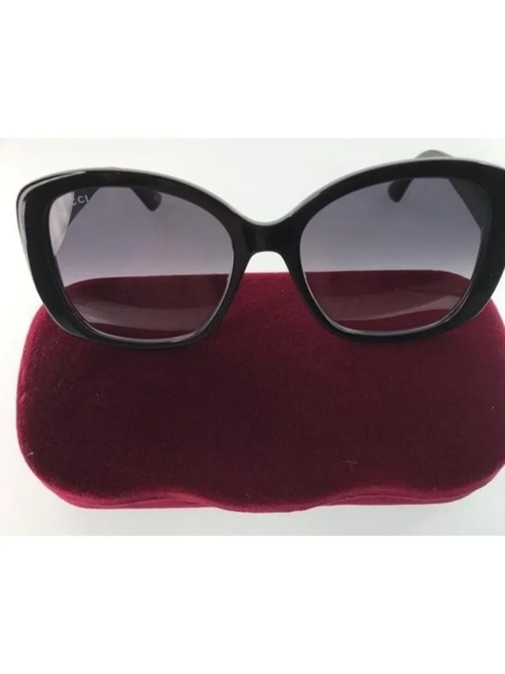 Gucci. Black Ship Same Day Ladies Gg0762s 001 56. Sunglasses - Picture 5 of 12